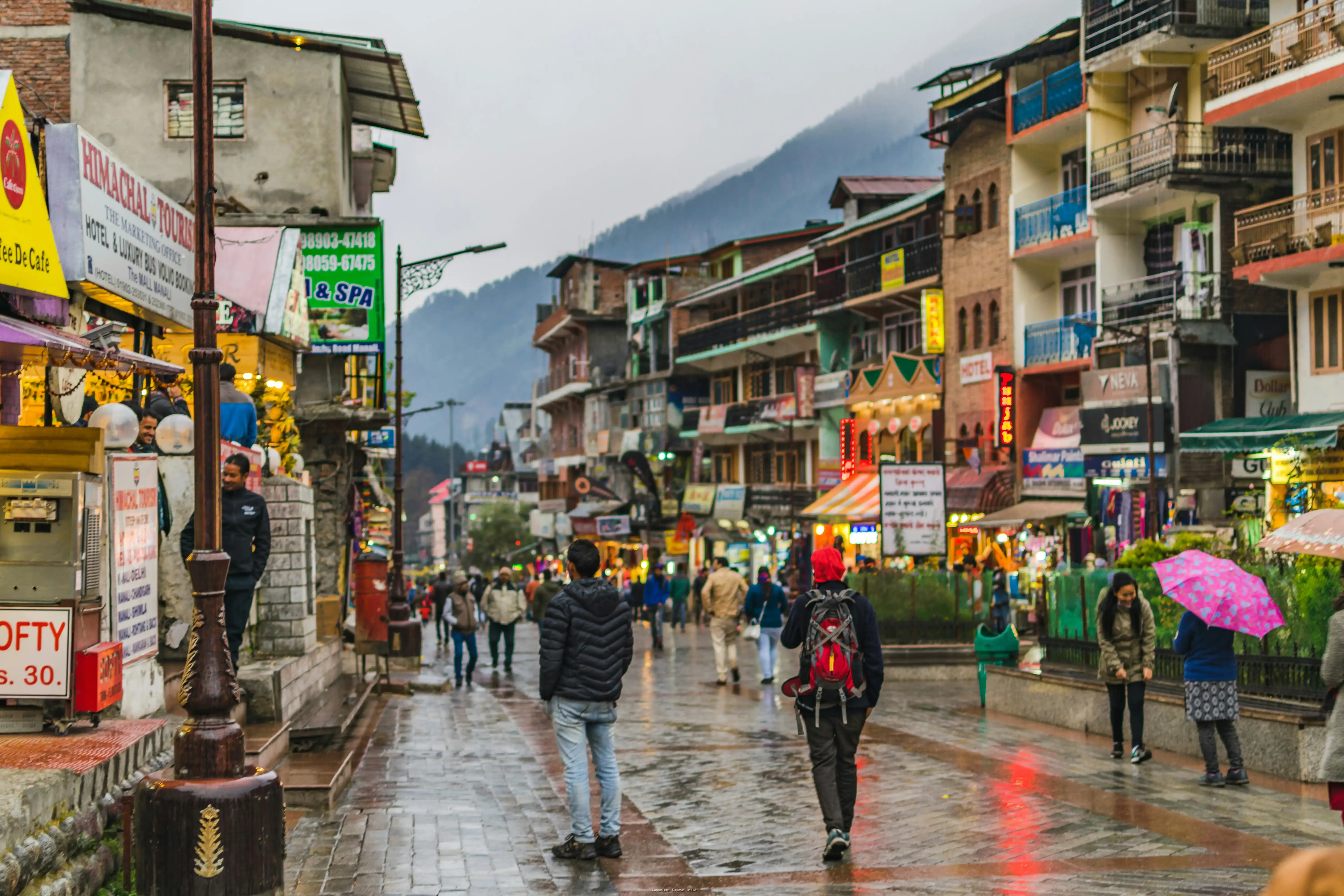 Mall Road Shimla